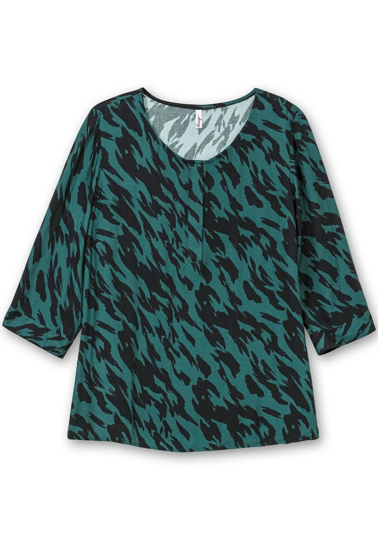 Tunika mit 3/4-Ärmeln und Alloverprint