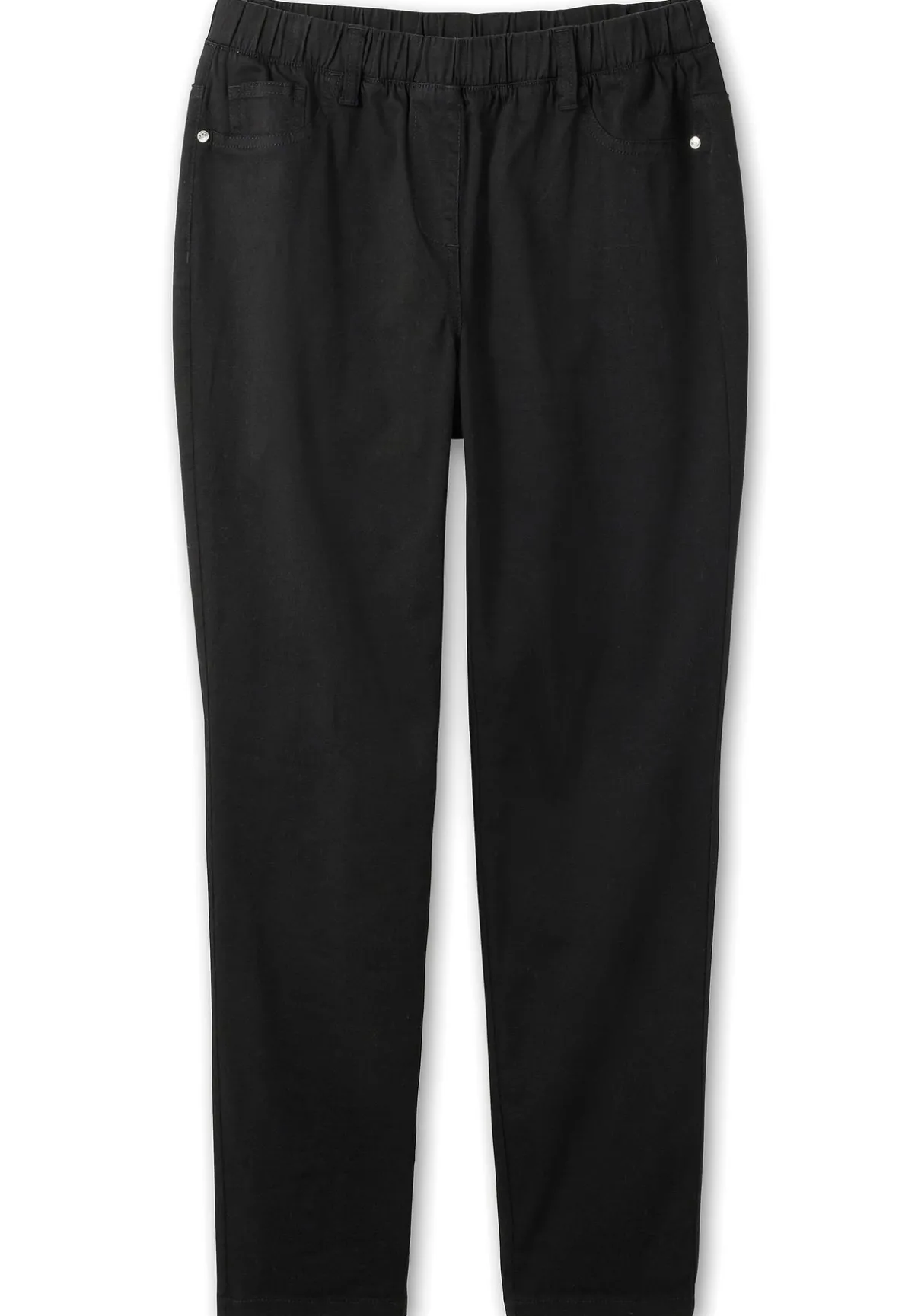 Twillhose mit Schlupfbund, in schmaler Beinform