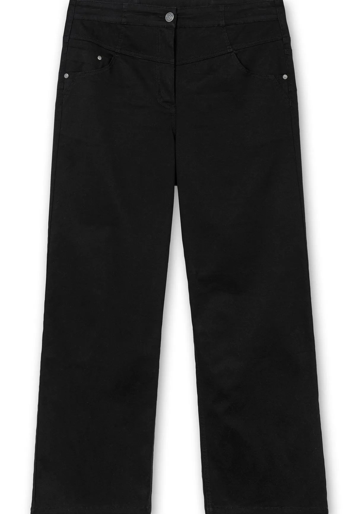 Weite High-Waist-Hose im Curvy-Schnitt ANNE