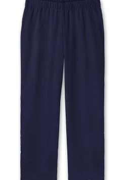 Weite Hose mit elastischem Bund und Innenfutter