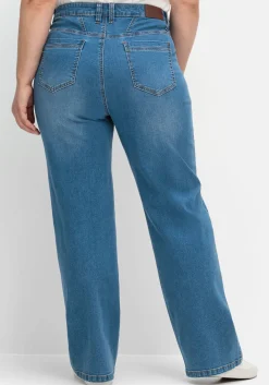 Weite Jeans in Curvy-Schnitt ELLA