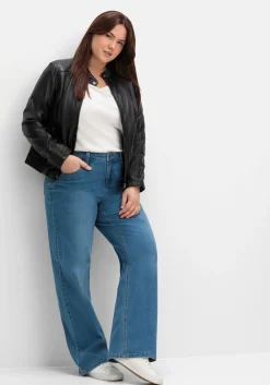 Weite Jeans in Curvy-Schnitt ELLA