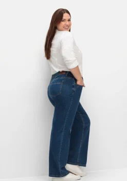 Weite Jeans in Curvy-Schnitt ELLA