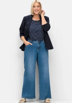 Weite Jeans in Curvy-Schnitt VERENA