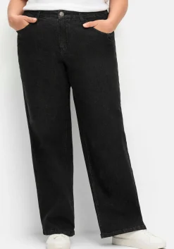 Weite Jeans in Curvy-Schnitt ELLA