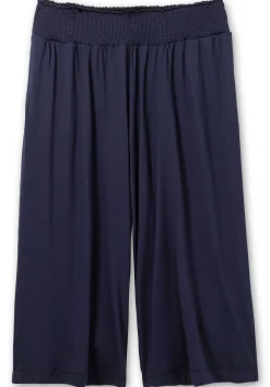 Weite Jerseyhose in 3/4-Länge, mit Smokbund