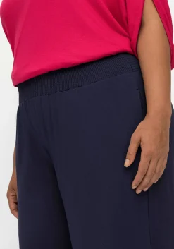 Weite Jerseyhose in 3/4-Länge, mit Smokbund
