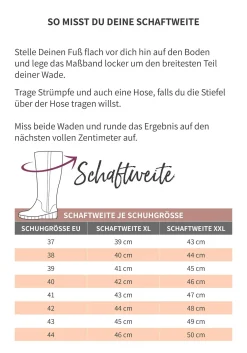 Weitschaftstiefel aus Leder, mit Schnallenbändern