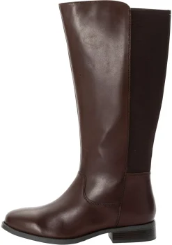 Weitschaftstiefel mit Stretch-Einsatz, in 3 Schaftweiten