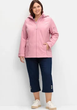 Wind- und wasserabweisende Softshelljacke